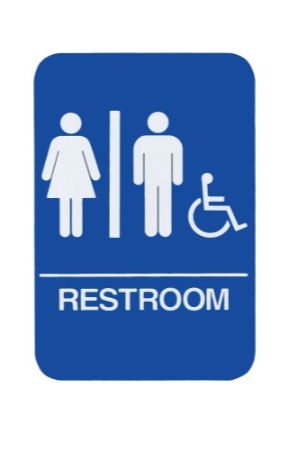 HS 9070 32 - ADA Sign with Braille Translation